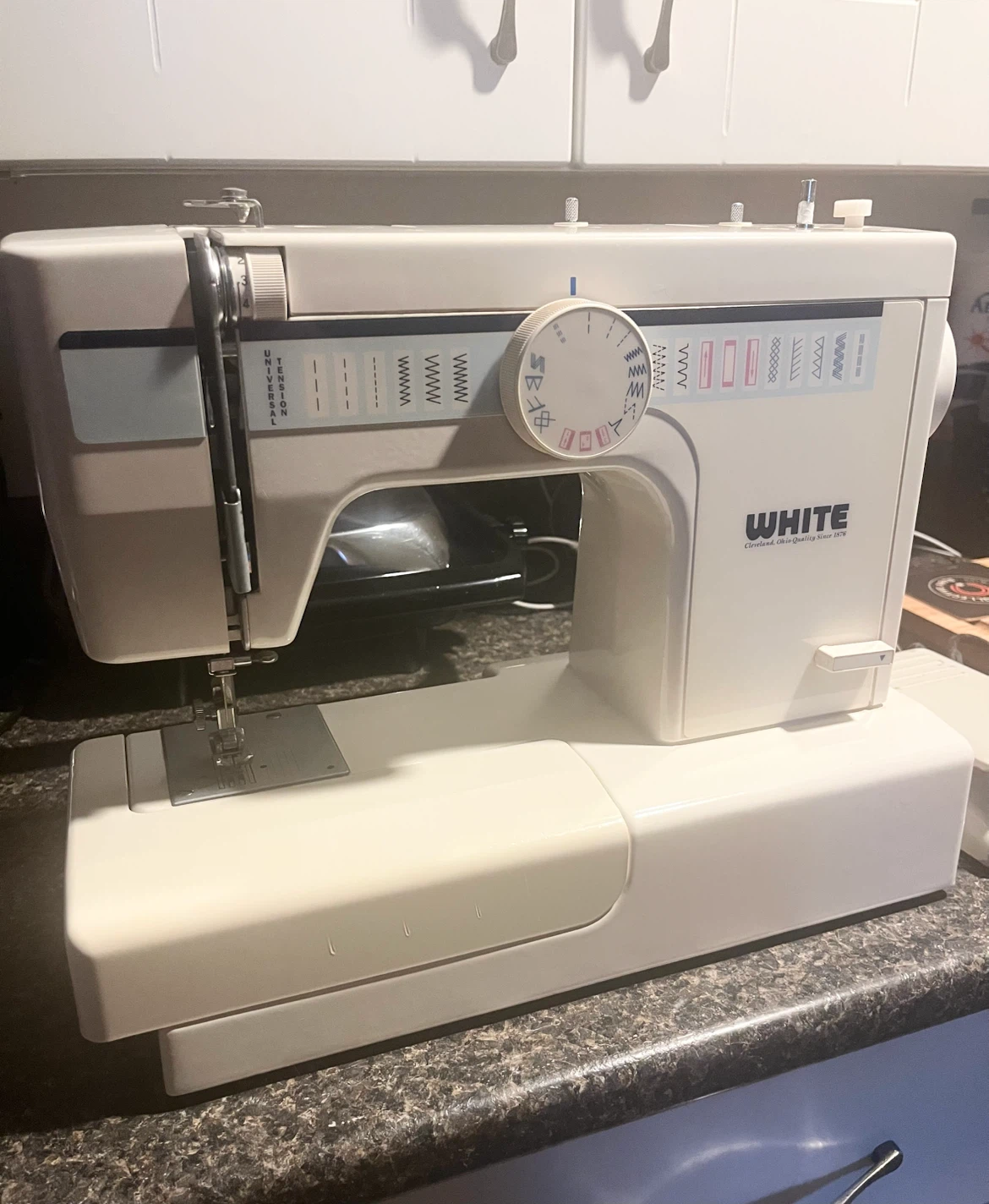 WHITE Brand Sewing Machine