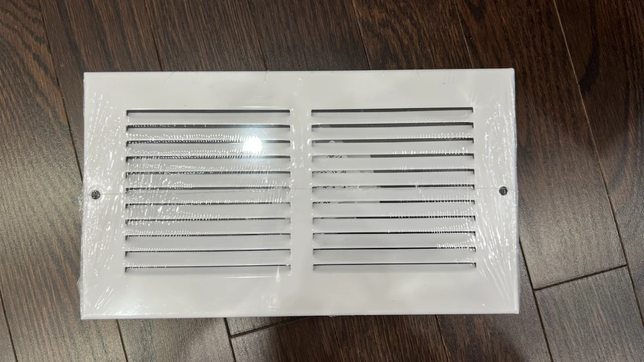 White Sidewall Vent