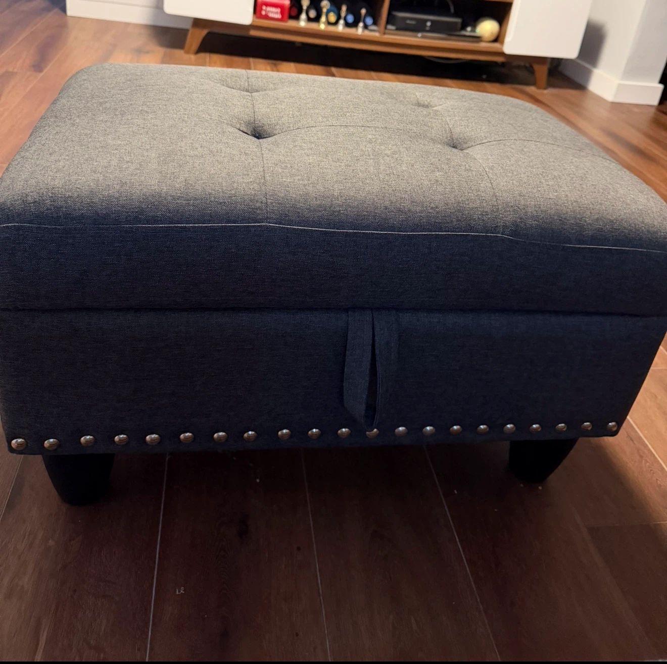 Tufted Storage Ottoman