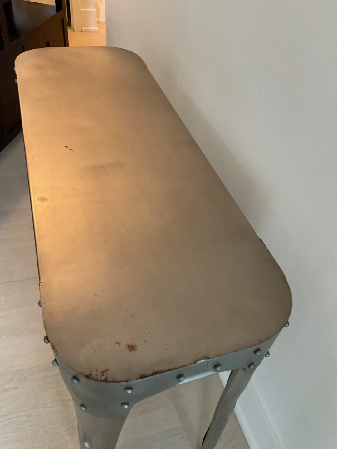 Industrial style console table - photo 3