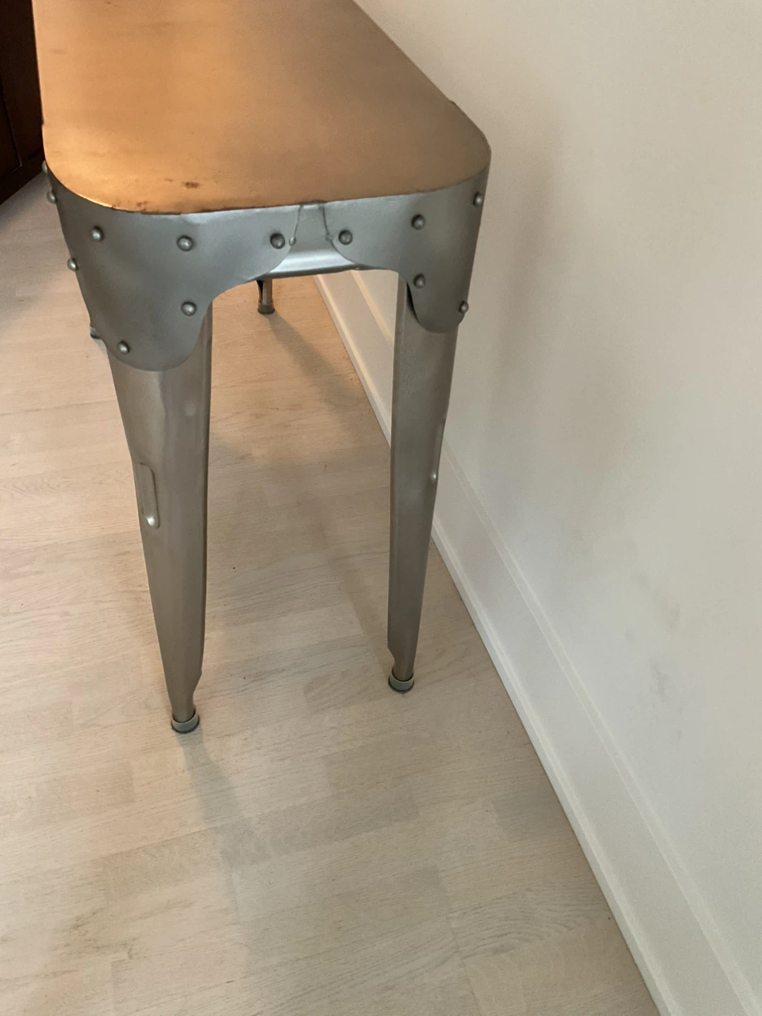 Industrial style console table - photo 4