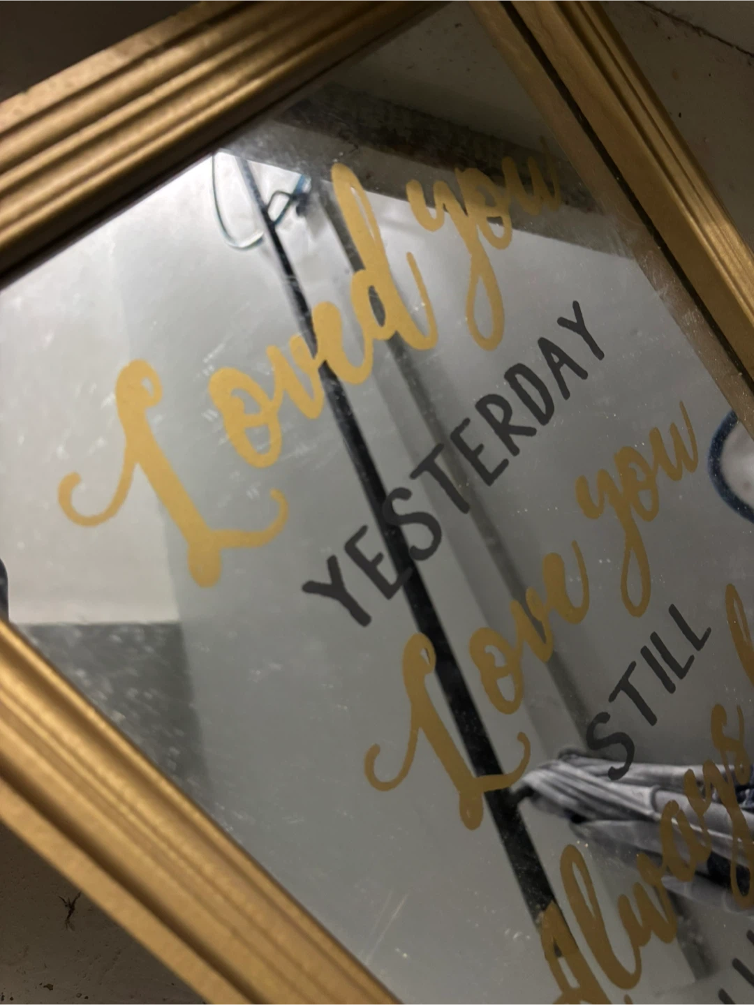 Decorative quote Mirror - photo 2