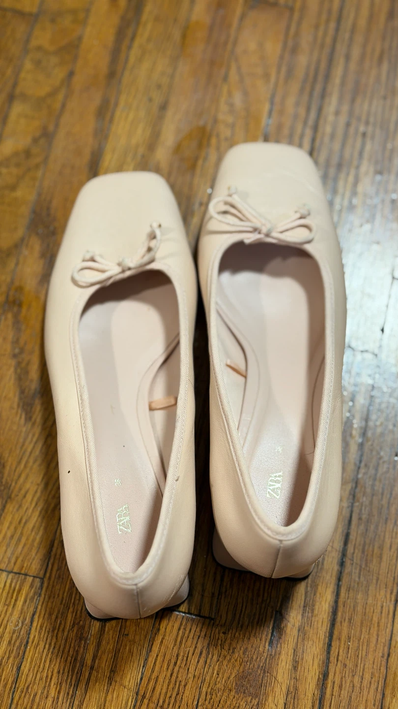 ZARA Ballet Flats - Blush Pink