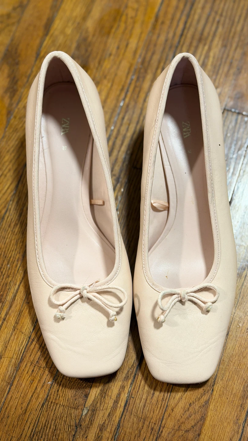 ZARA Ballet Flats - Blush Pink - photo 2