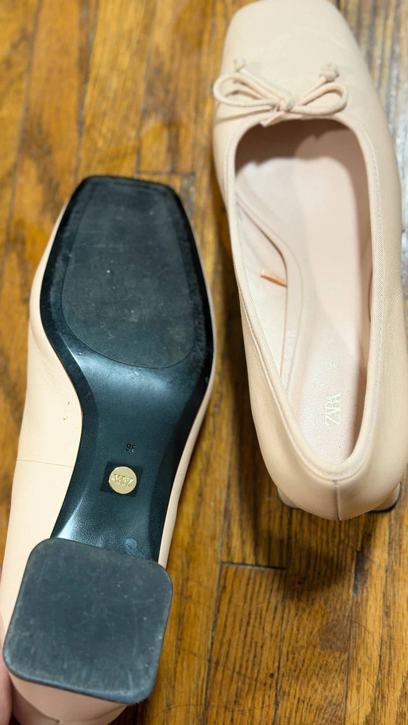 ZARA Ballet Flats - Blush Pink - photo 3