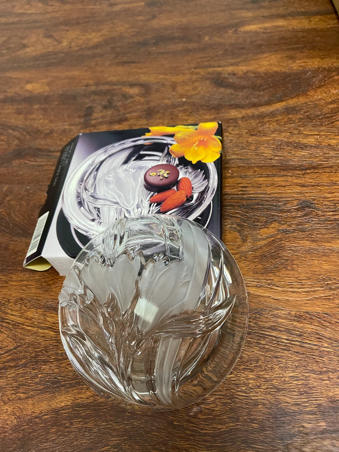 $15 for each Studio Bohemia Crystal Bowl with Floral Design - photo 2