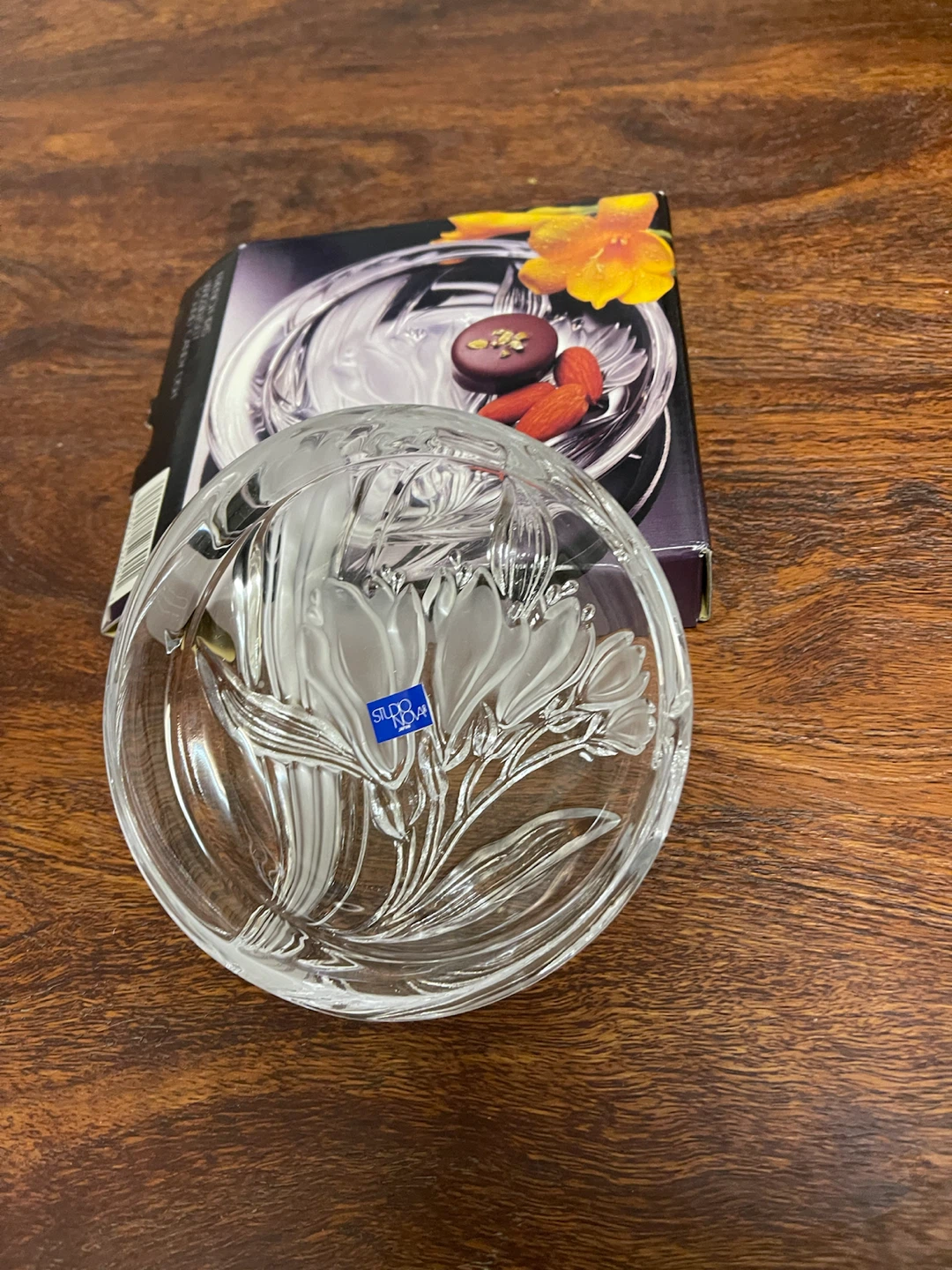 $15 for each Studio Bohemia Crystal Bowl with Floral Design - photo 3