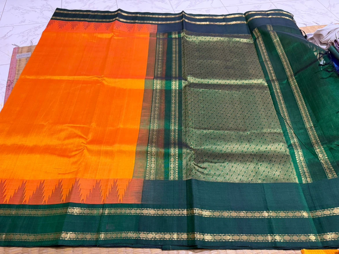 Silk cotton saree Handloom