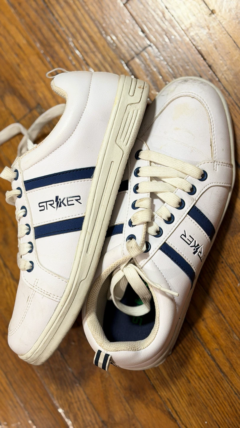 Striker White and Blue Sneakers - photo 2