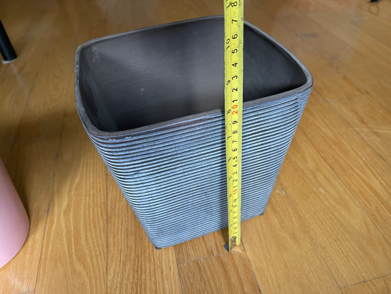 Square planter pot - photo 2