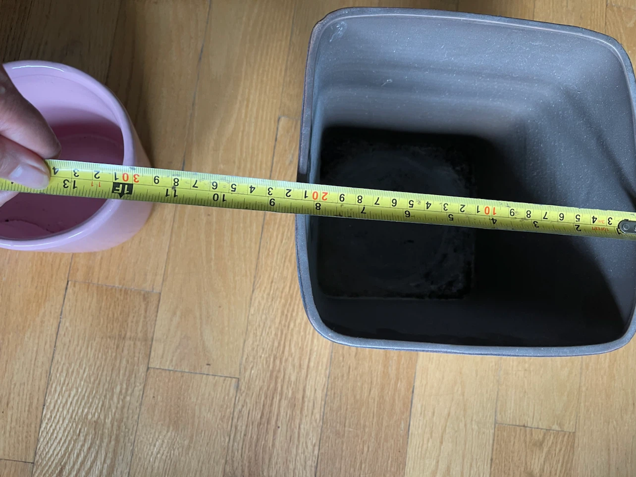 Square planter pot - photo 3