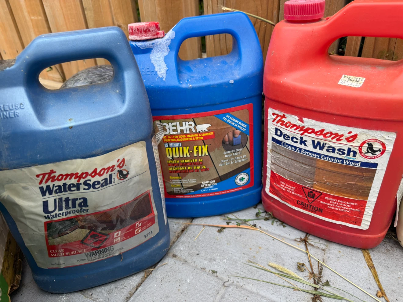 BEHR Concrete & Masonry Cleaner/Degreaser- all for 25$ - photo 2