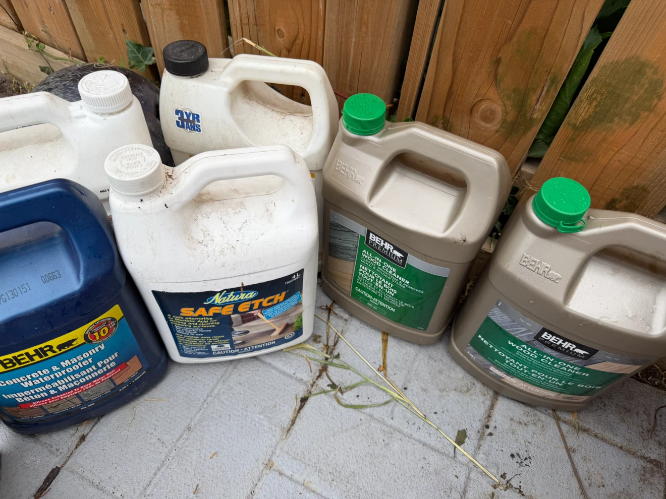 Lot of 7 Wood and Concrete Sealers and Cleaners - photo 3