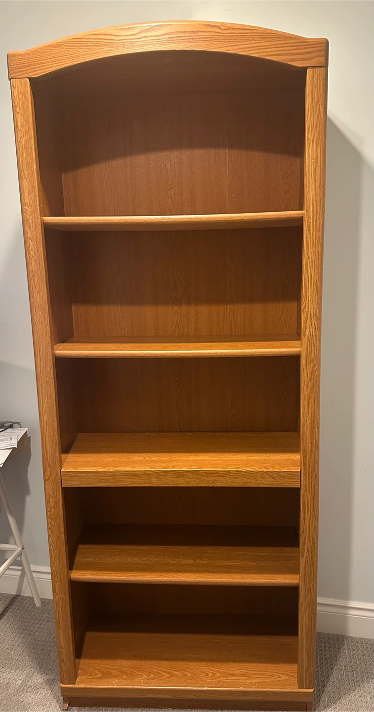 Solid Oak Bookshelf