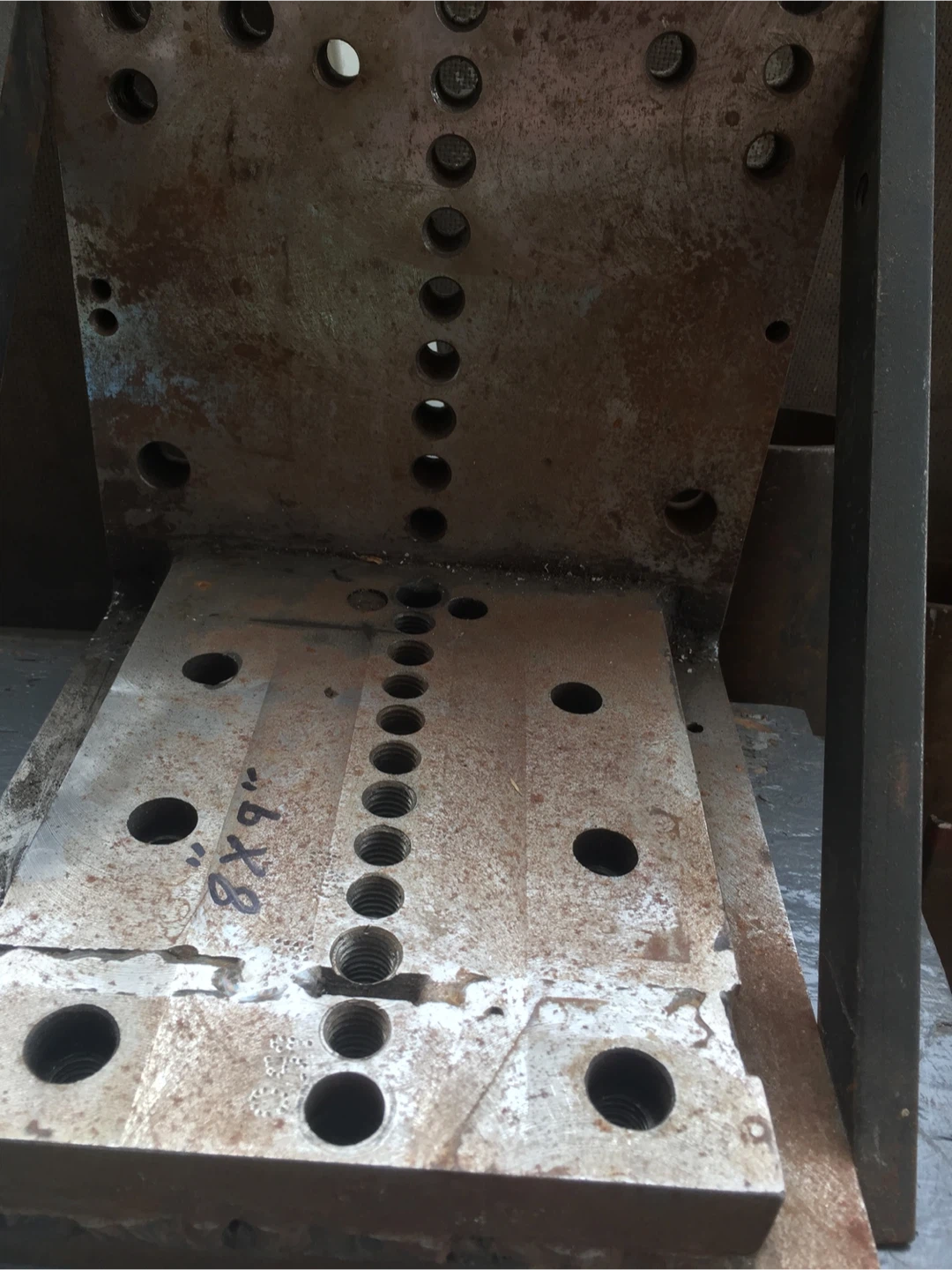 Machinist tool, face plates, metal pcs - photo 4