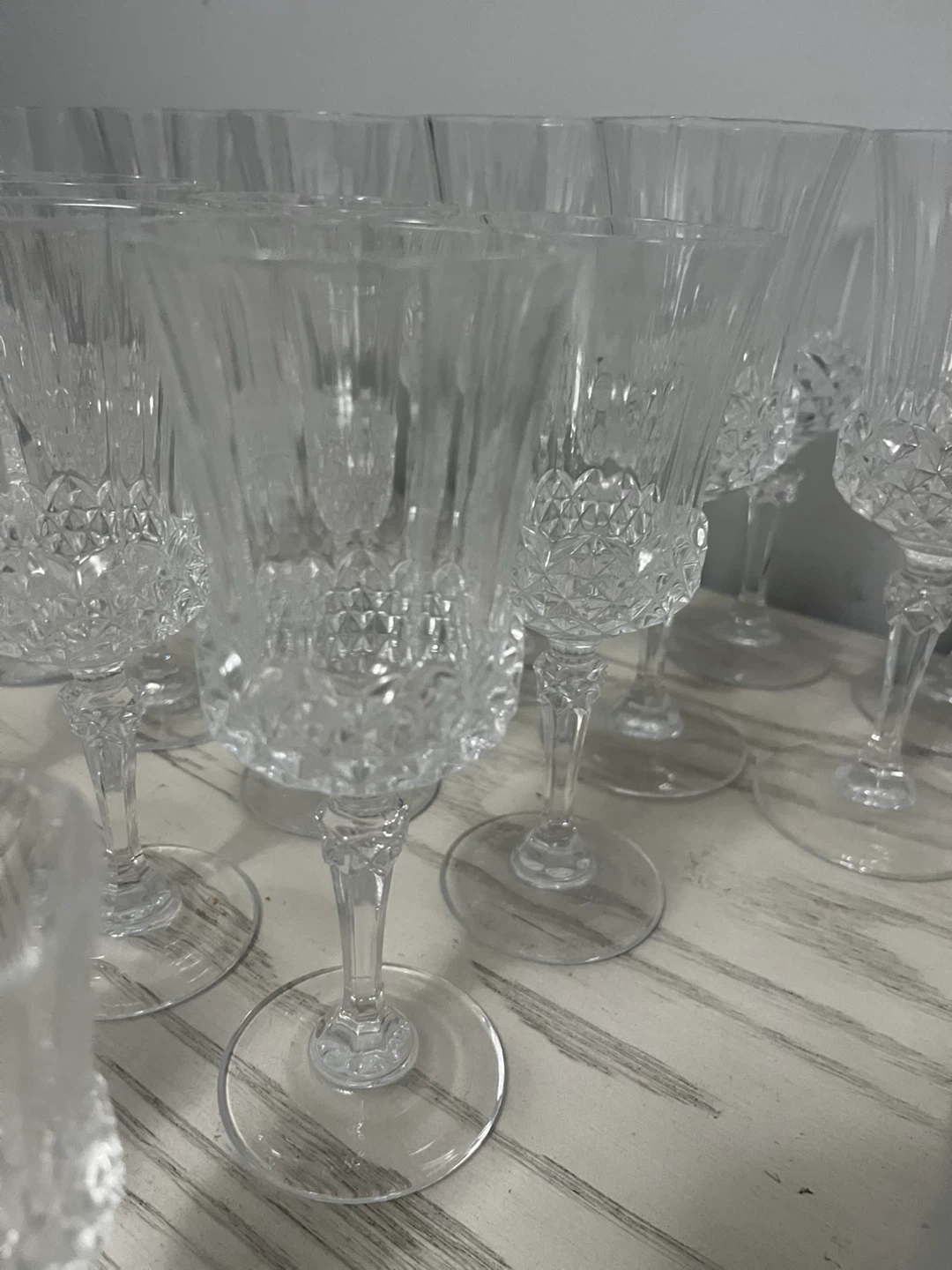 Cristal d’Arques Crystal Glassware; 57 Piece Set - photo 3