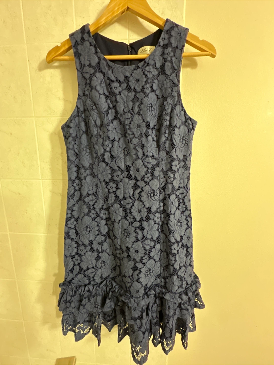Eliza J Blue Lace Dress Size 8