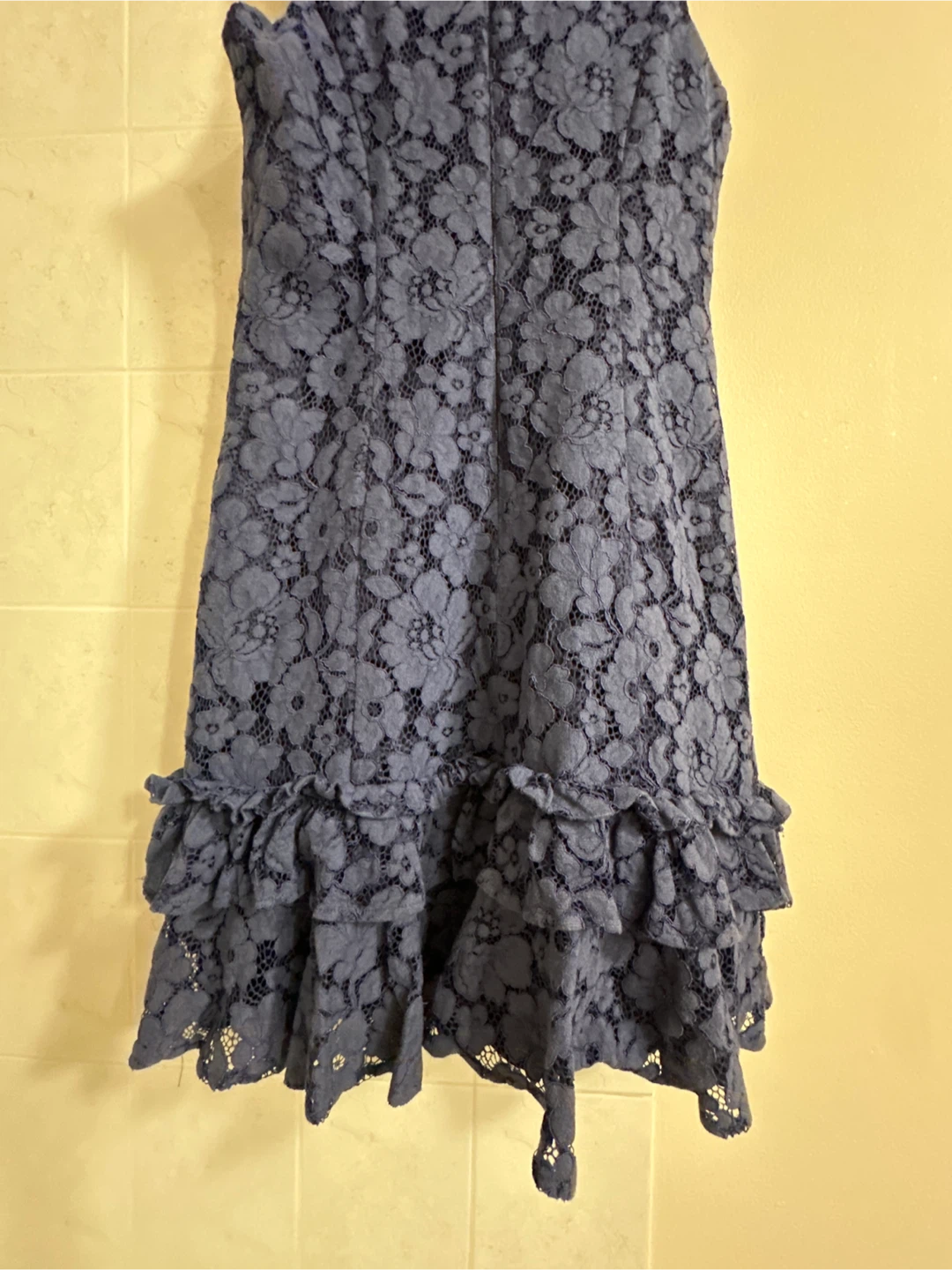 Eliza J Blue Lace Dress Size 8 - photo 5