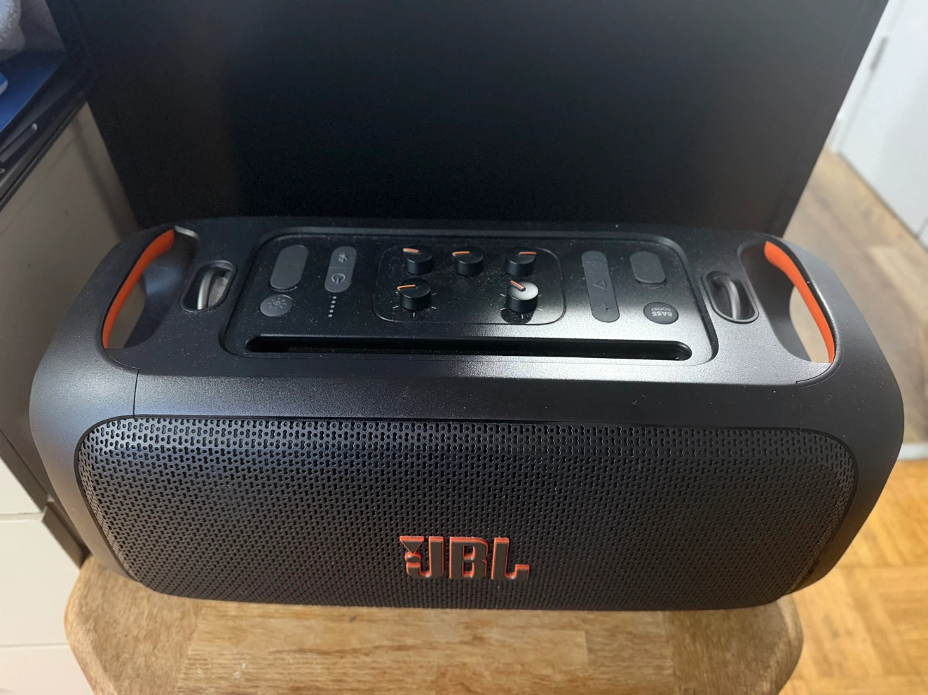 JBL Party Speaker with Microphones and Mixer