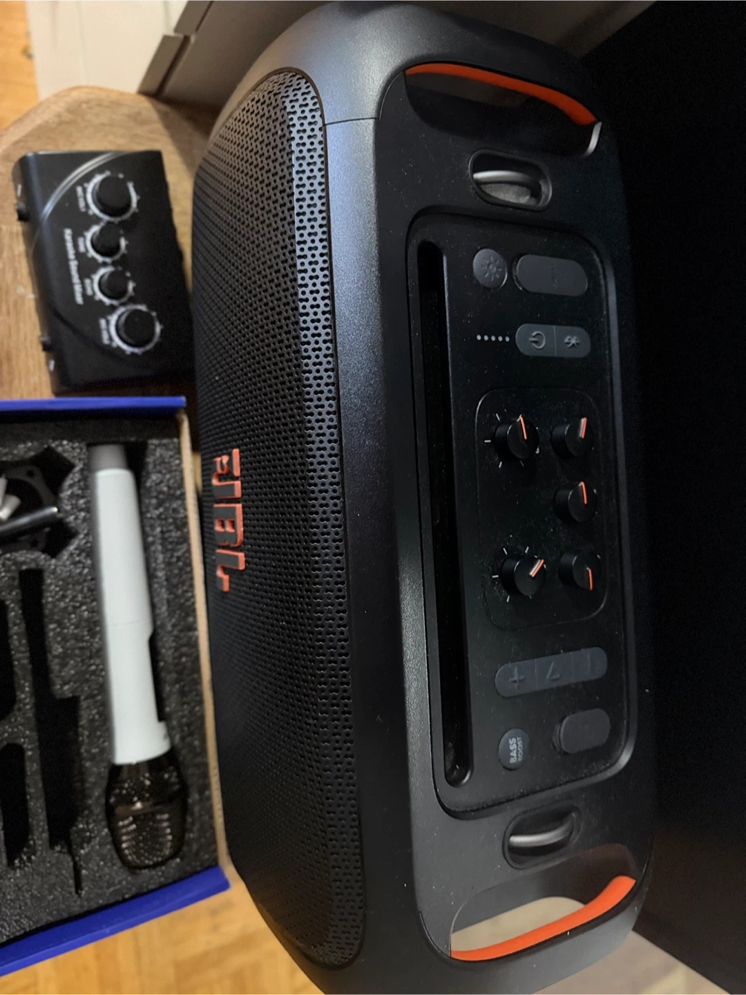 JBL Party Speaker with Microphones and Mixer - photo 5
