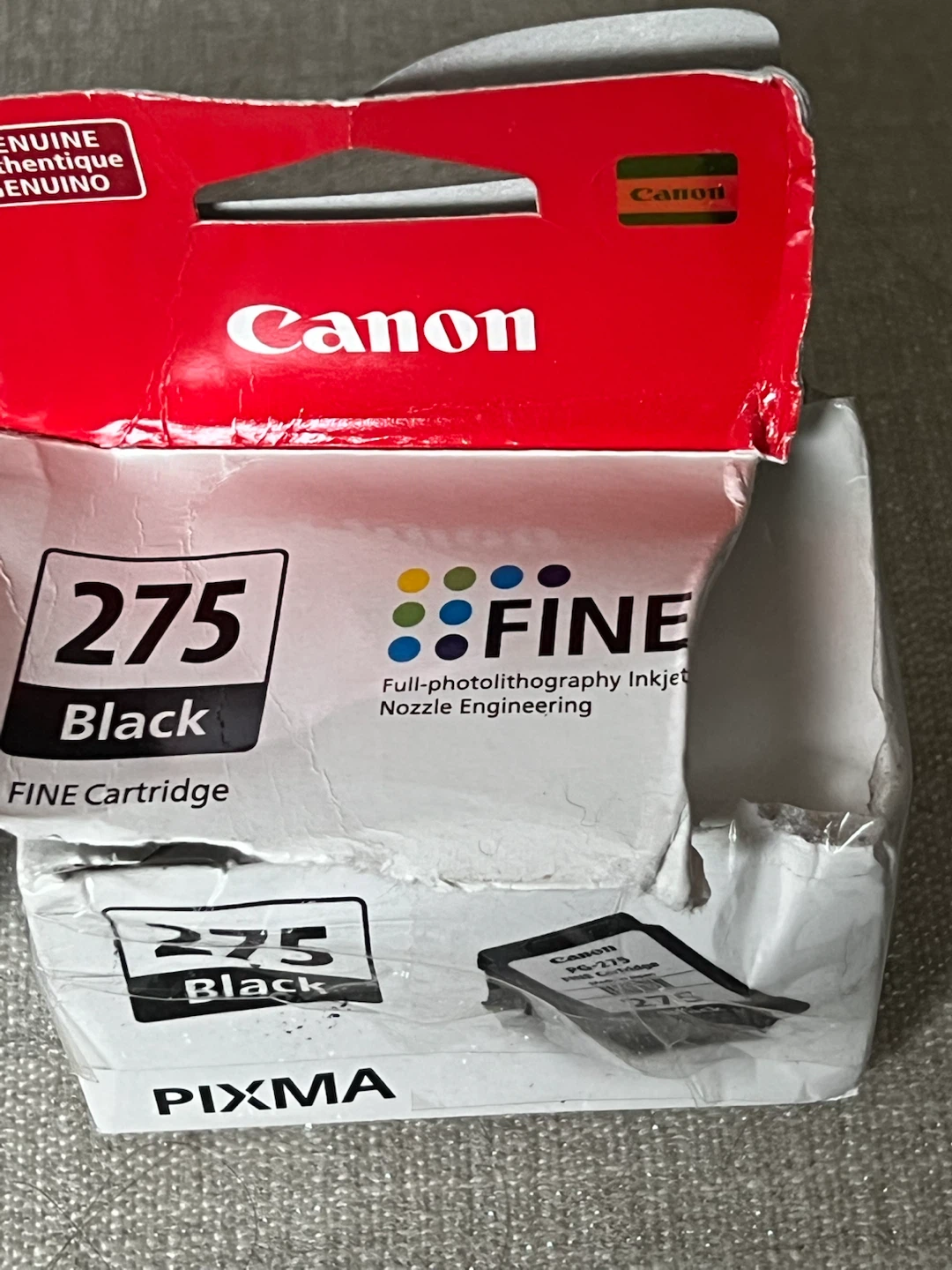 Canon PG-275 FINE Black Ink Cartridge