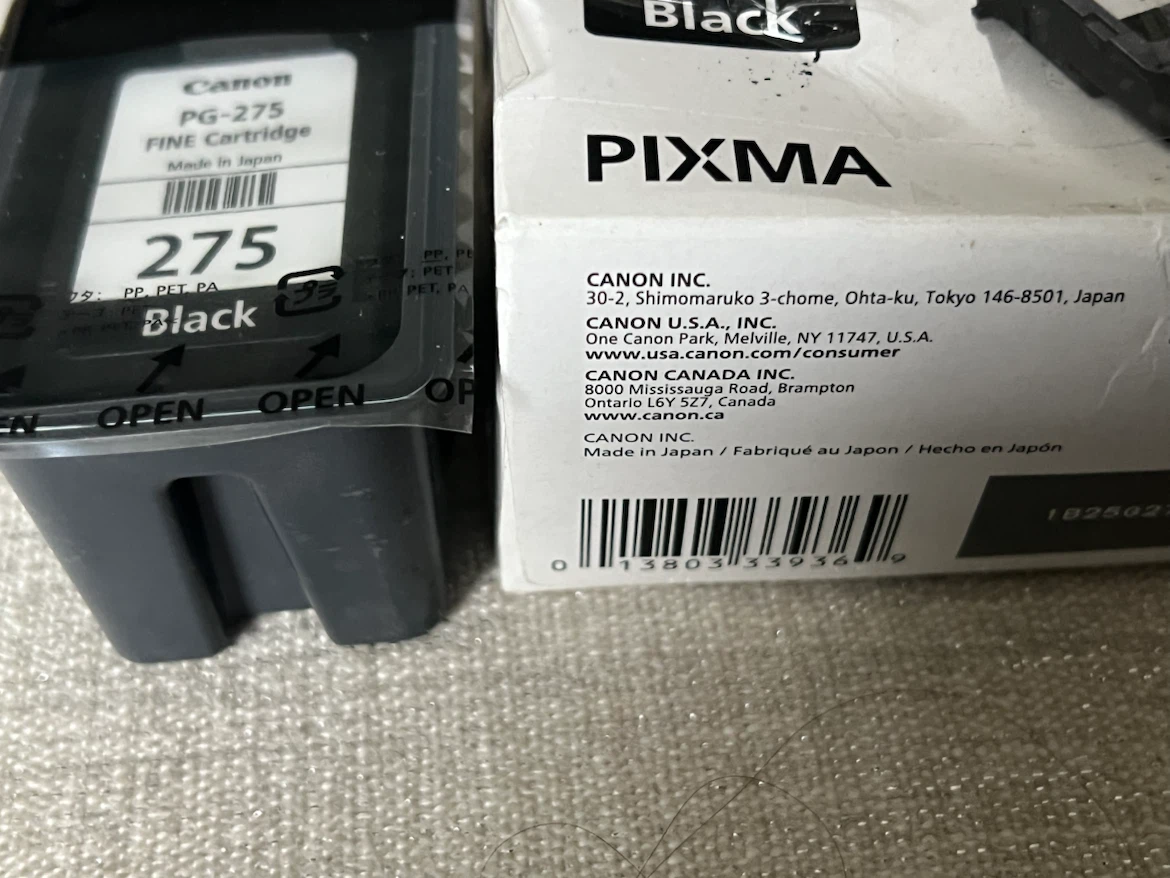 Canon PG-275 FINE Black Ink Cartridge - photo 3