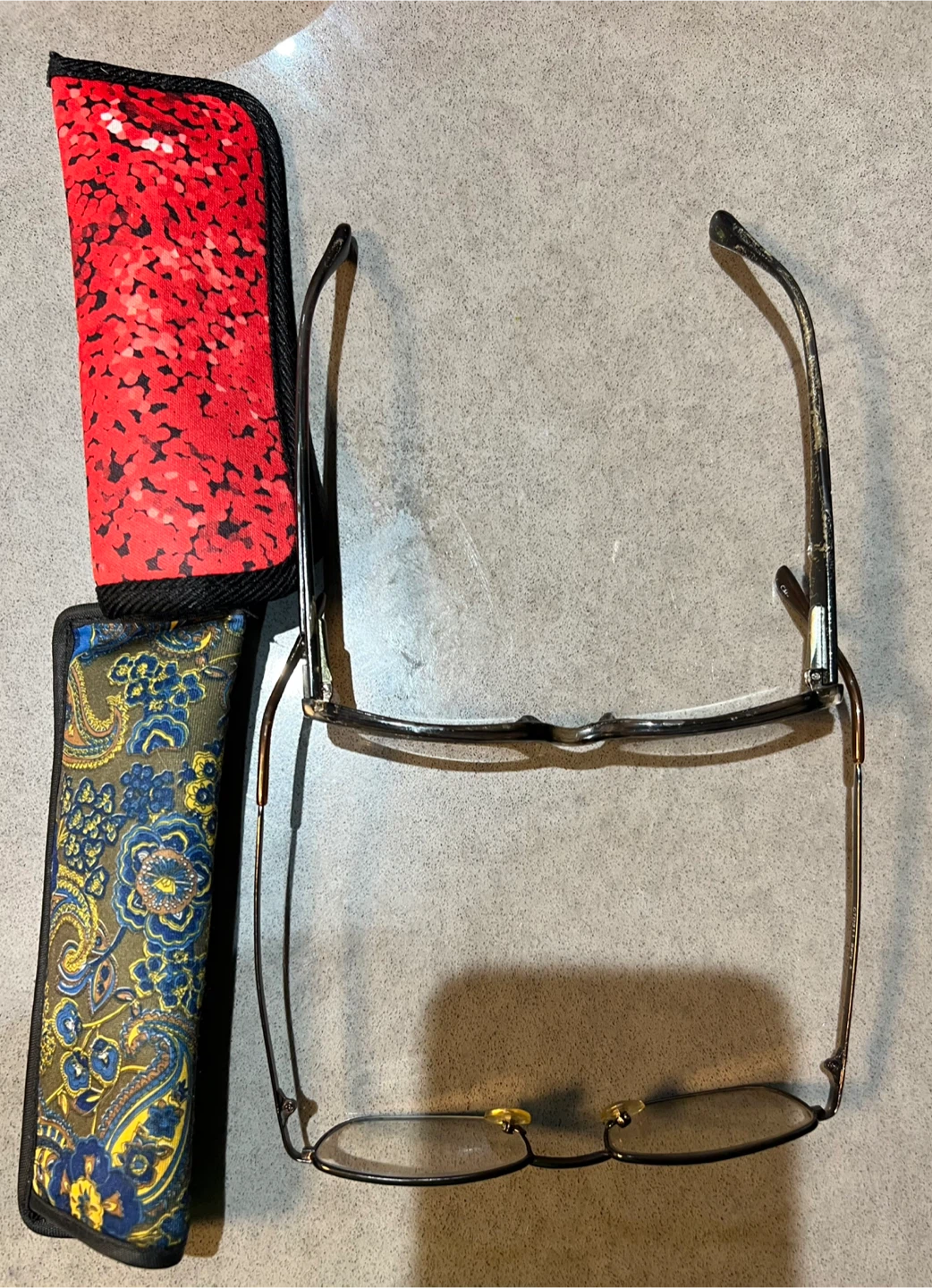 Eyeglasses with two cases - photo 2