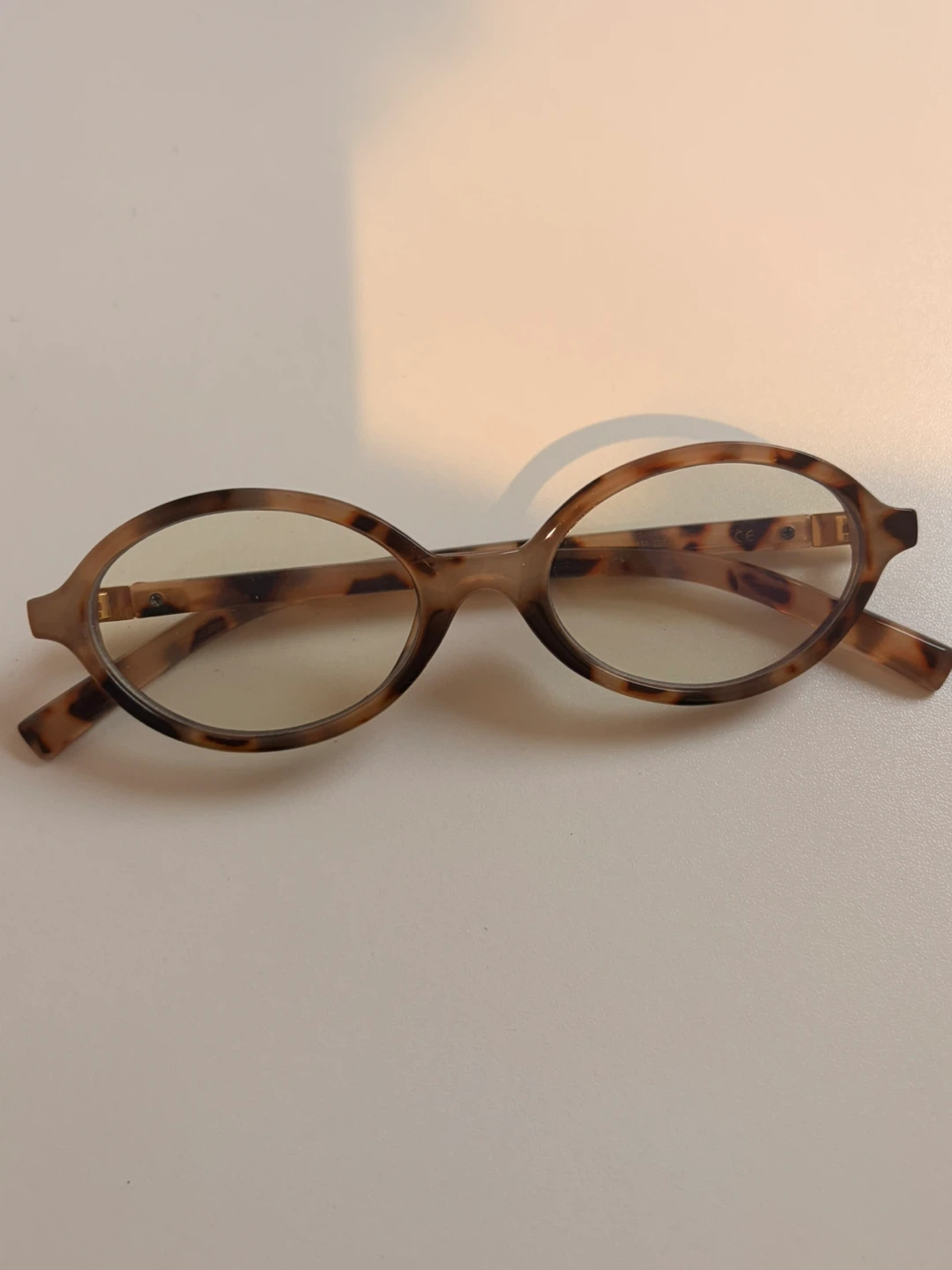 Tortoiseshell Oval Glasses