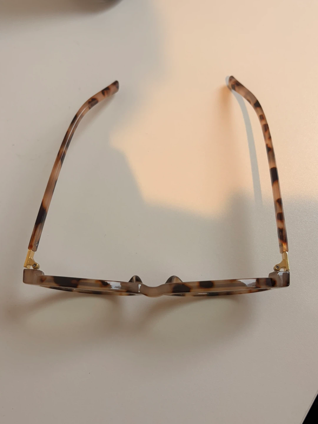 Tortoiseshell Oval Glasses - photo 2