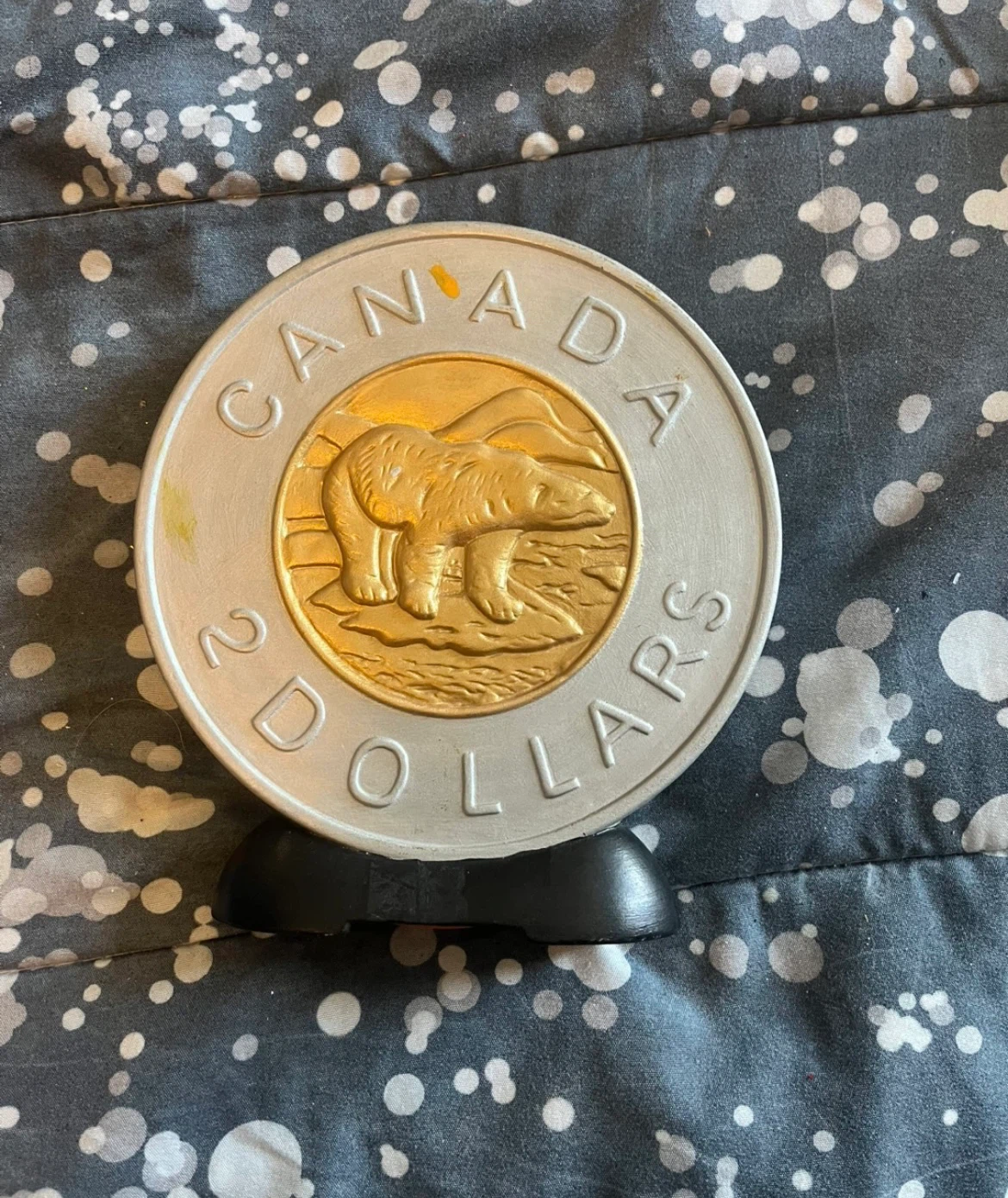 Canada Two Dollar Coin Piggy Bank