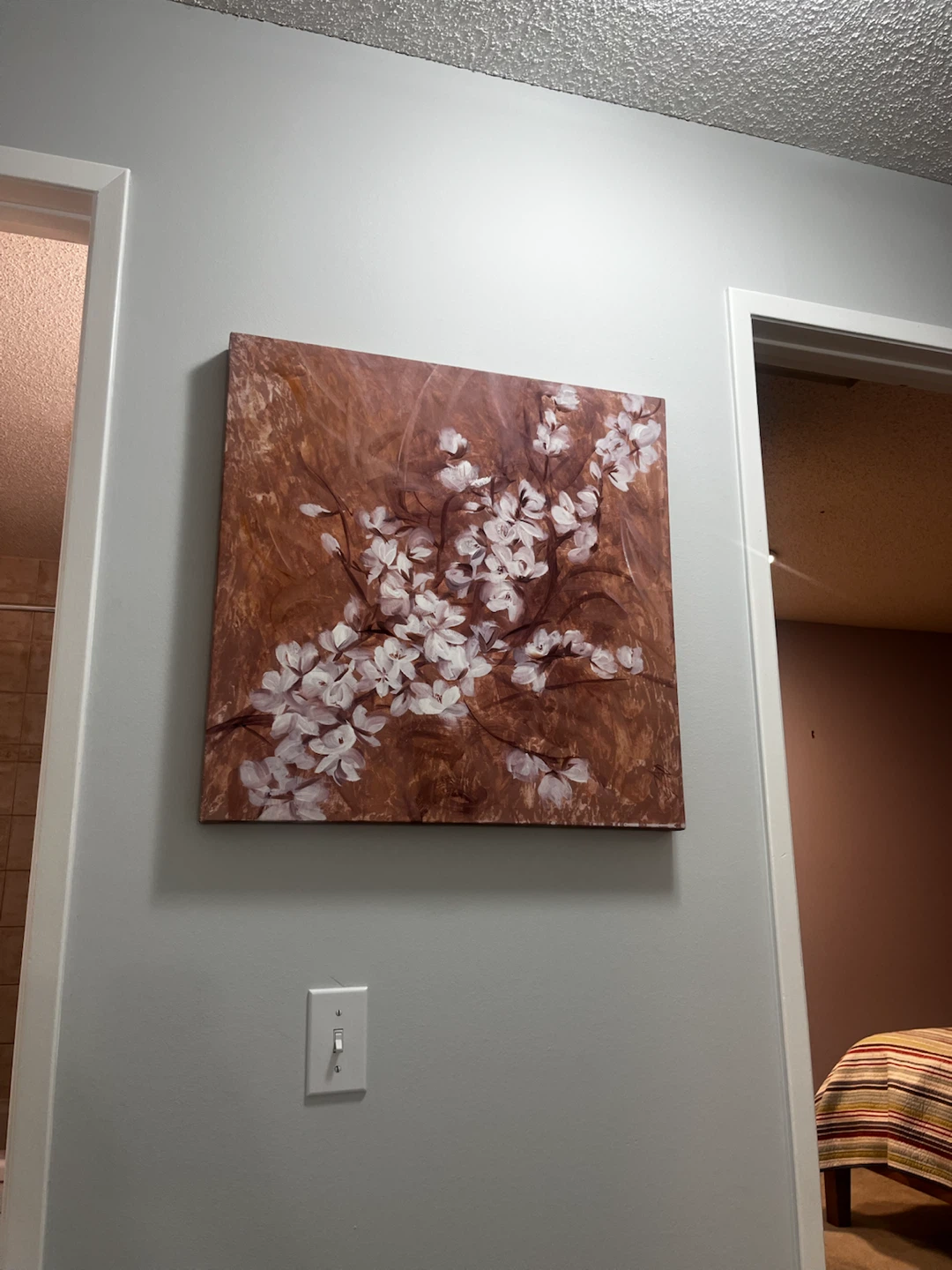 Wall Art Canvas Print - Cherry Blossoms