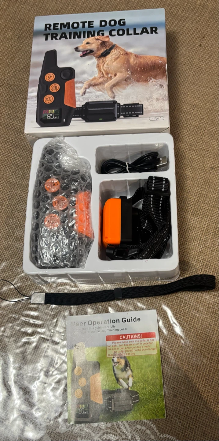 Remote Dog Training Collar System