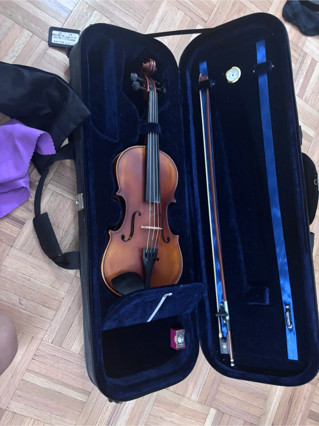 Used student violin set - photo 2