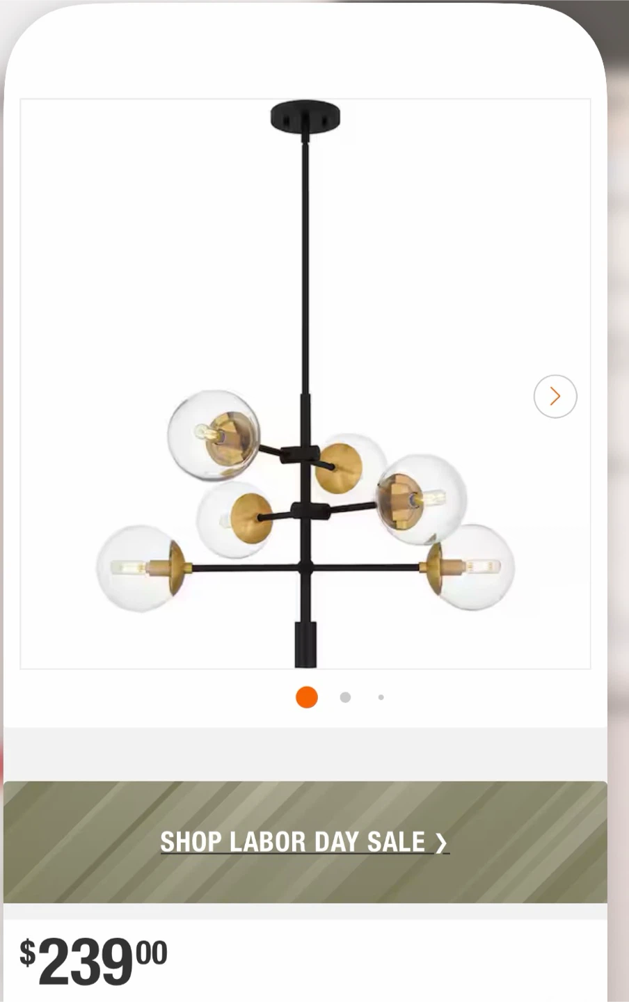 DSi Lighting 6-Light Chandelier - photo 4