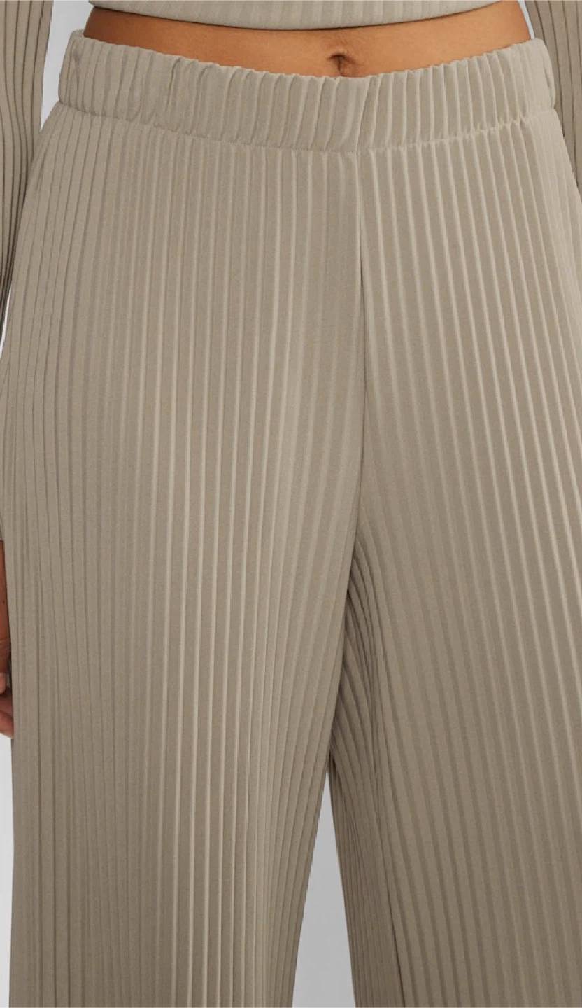 Aritzia: Sunday Best -Pleated Wide Leg Pants - 2XS - photo 3
