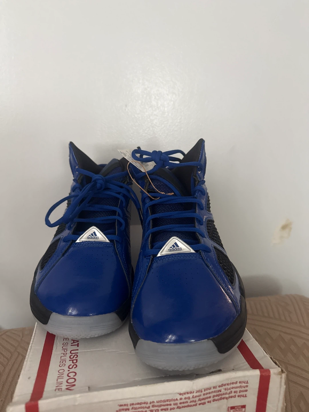 Adidas Blue Basketball Shoes D Ross - photo 2