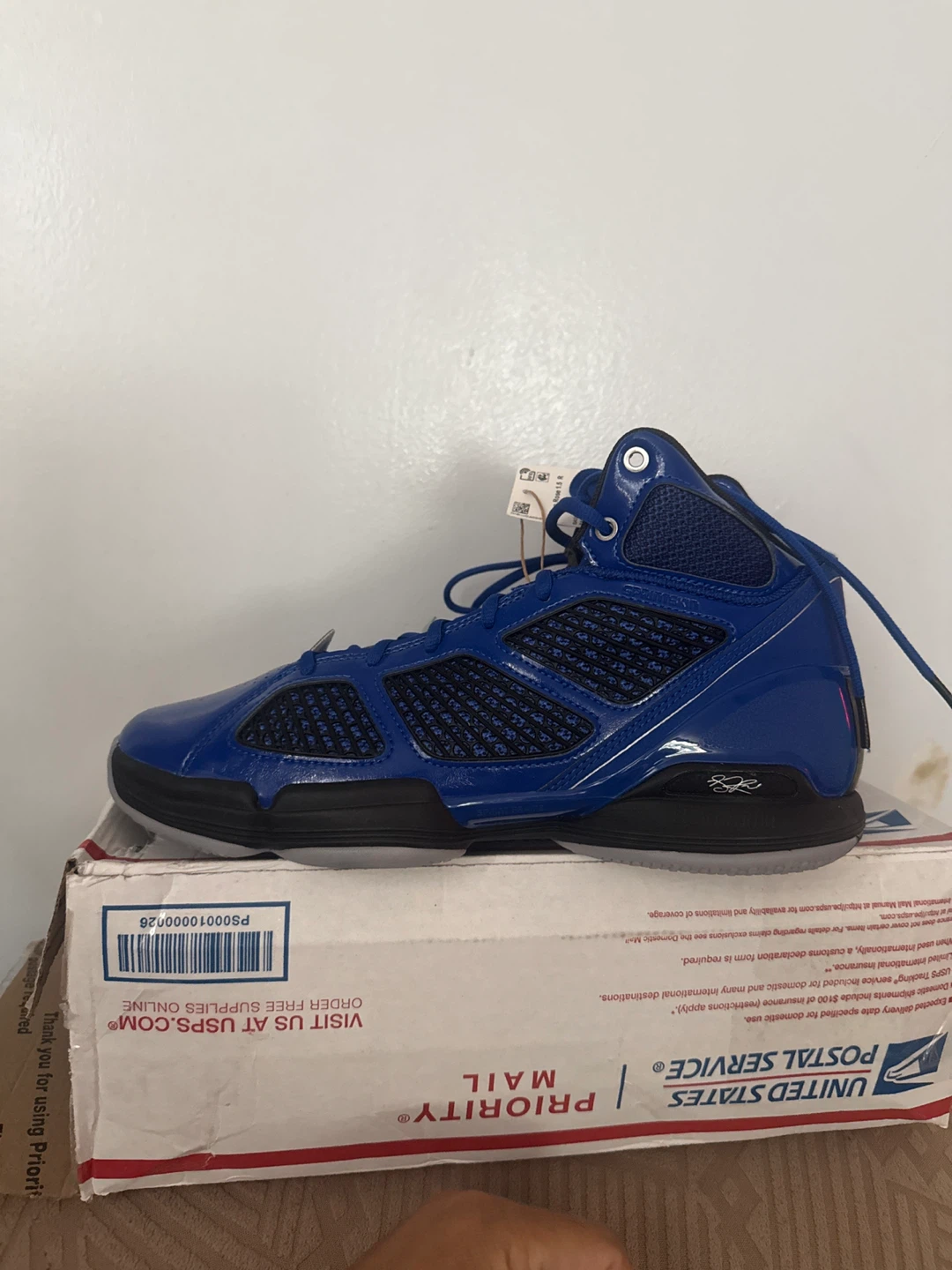 Adidas Blue Basketball Shoes D Ross - photo 3
