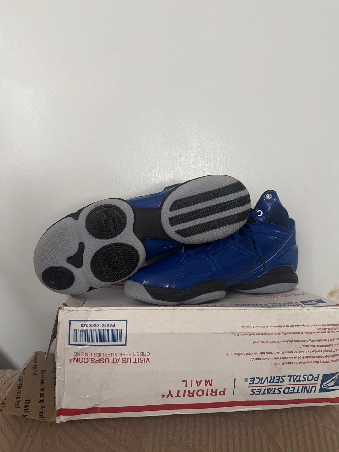 Adidas Blue Basketball Shoes D Ross - photo 4