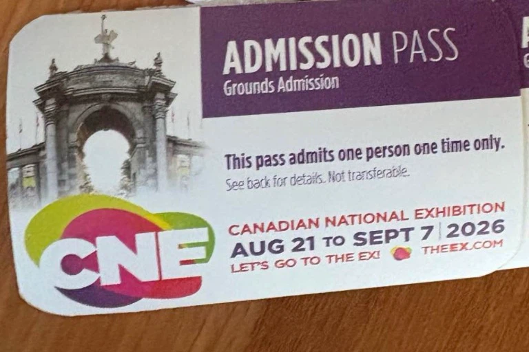 CNE Admission Pass - Grounds Admission - photo 2