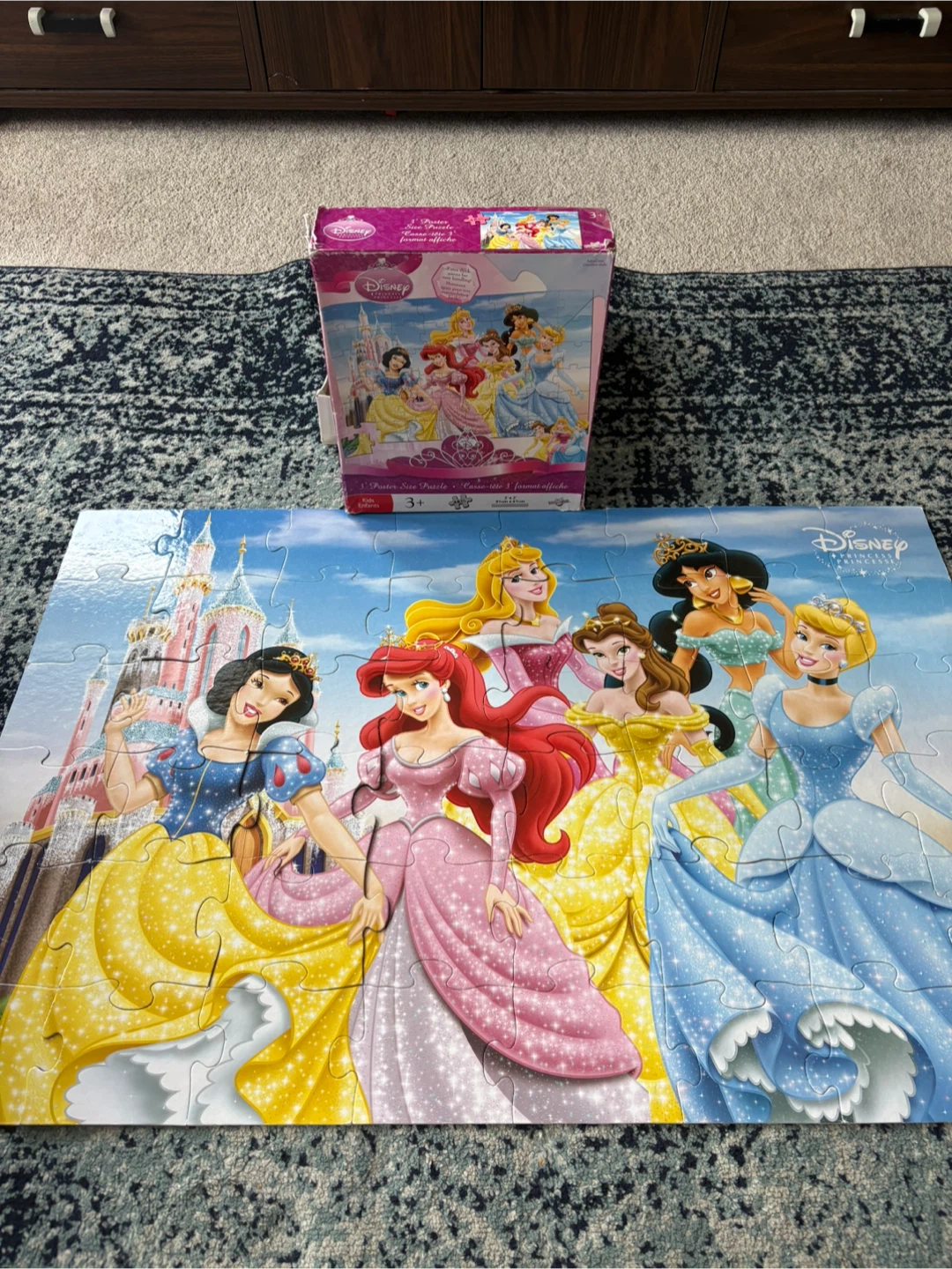 Disney Princess 3' Poster Size Puzzle