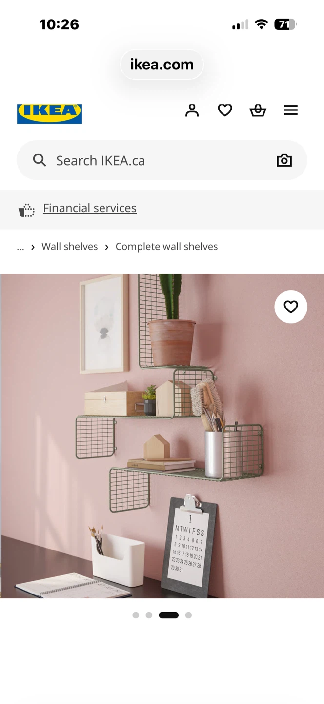 IKEA SVENSHULT Wall Shelf Gray-Green 60cm - photo 3