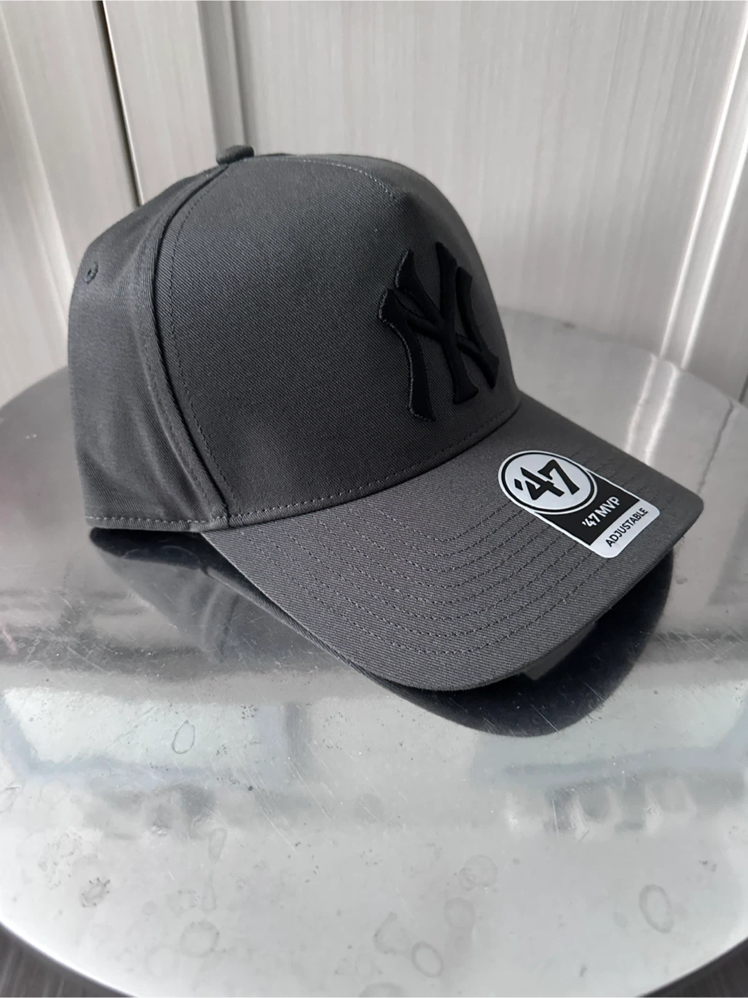 New Men’s New York Yankees Baseball Cap Grey - photo 2