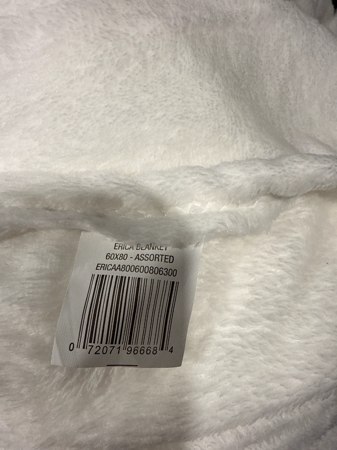 Erica Blanket - White - photo 2