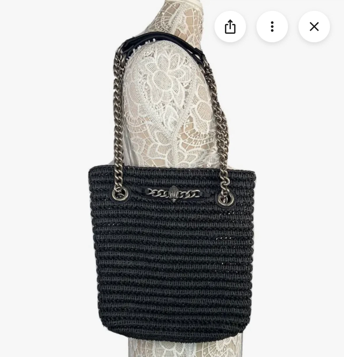 Kurt Geiger London Black Tote Bag