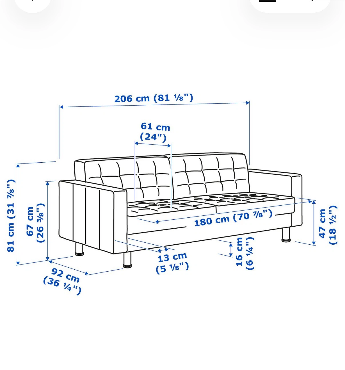 MORABO Sofa - Three seater - photo 4