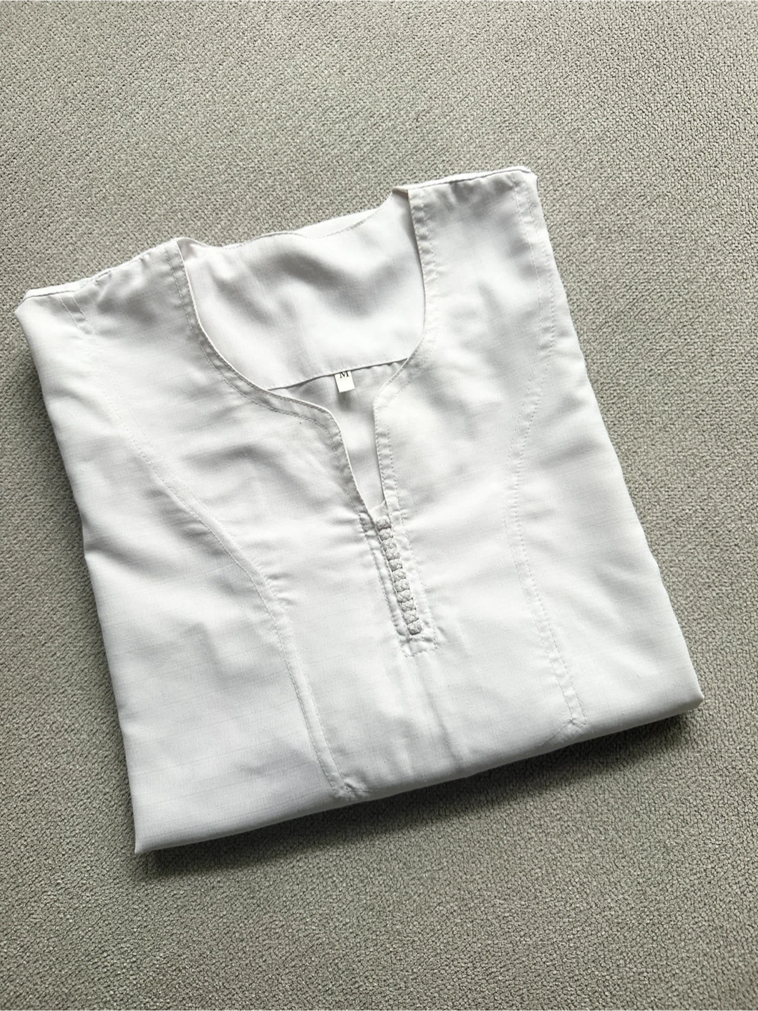 White Moroccan Style Thobe - Used - Free