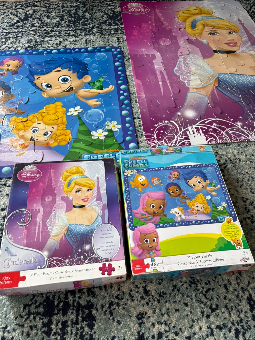 Kids Floor Puzzles lot