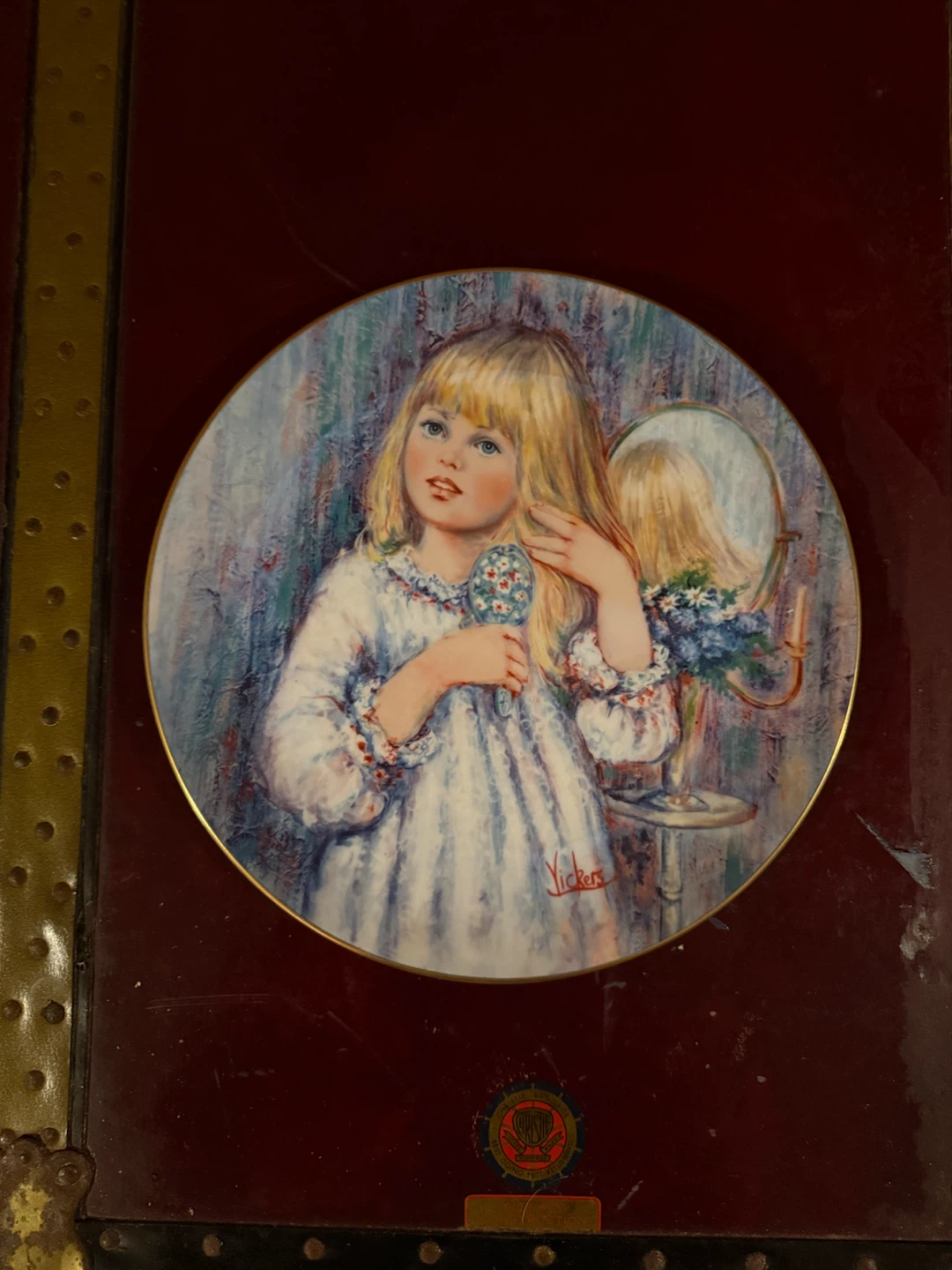 WEDGWOOD "DAY DREAM" Collector Plate by Mary Vickers