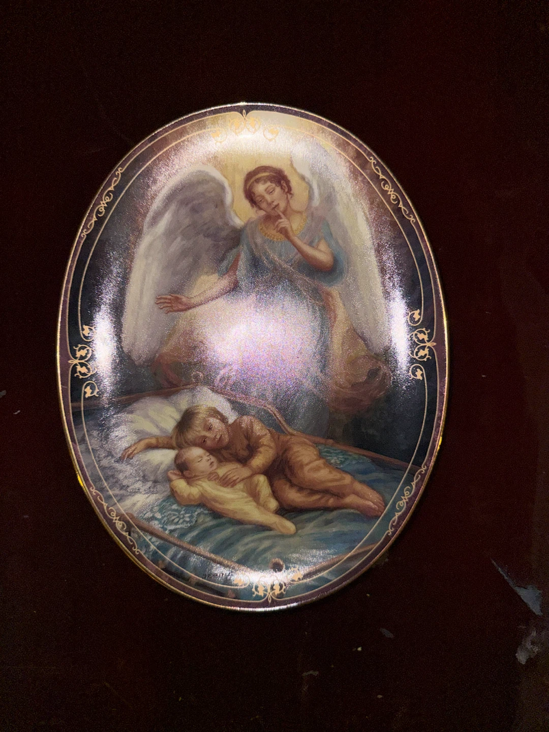 Bradford Exchange "Eternal Protection" Decorative Plate