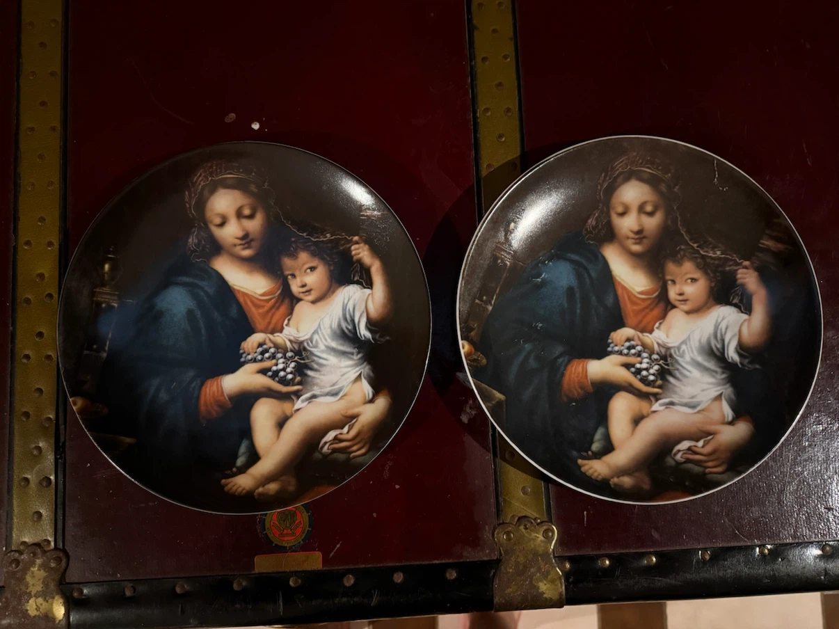 Decorative Plates - Madonna and Child Art